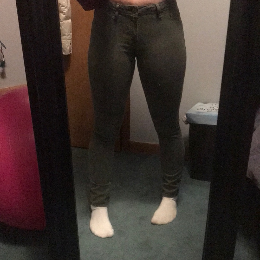 Amy Green Jeans